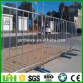 Venta caliente tamaño personalizado Barreras galvanizadas de construcción de acero inoxidable / barreras de control de muchedumbre usadas